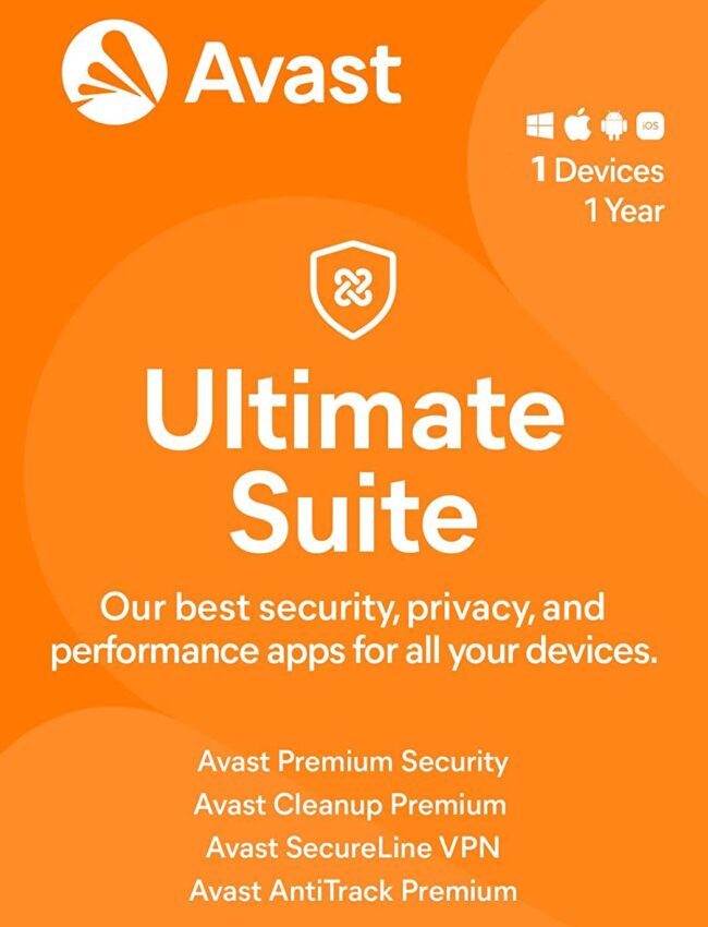 Avast Ultimate Suite 1 User 1 Year