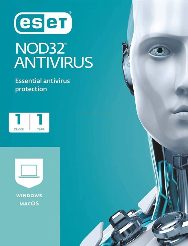 Eset NOD32 Antivirus 1 User 1 Year