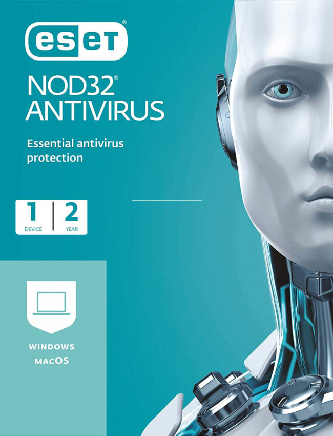 Eset NOD32 Antivirus 1 User 2 Year