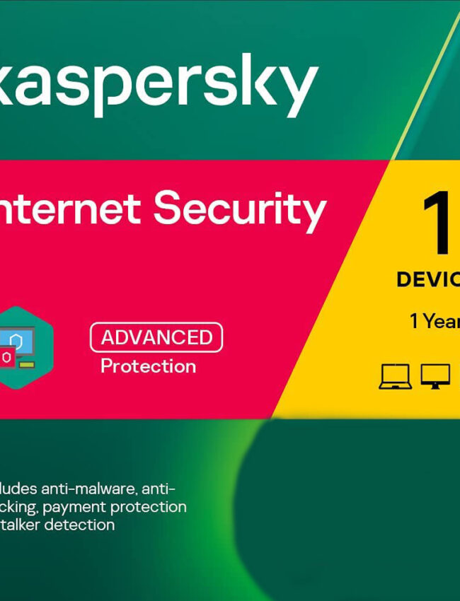 Kaspersky Internet Security 1 User 1 Year