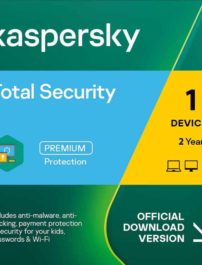 Kaspersky Total Security 1 User 2 Year