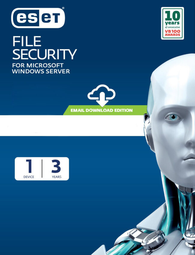 Eset File Security For Microsoft Windows Server 1 User 3 Year