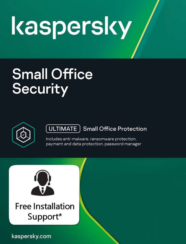 Kaspersky Small Office Security For 20 User + 20 Mobile + 2 Server For 12 Months